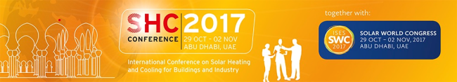 SHC 2017: Save the Date - October 29 - November 2, 2017 - Abu Dhabi, UAE SHC 2017: Save the Date - October 29 - November 2, 2017 - Abu Dhabi, UAE
